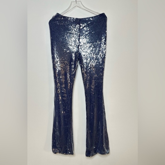 NEW Fashion Nova Outshining Sequin Flare Pant - Picture 4 of 12